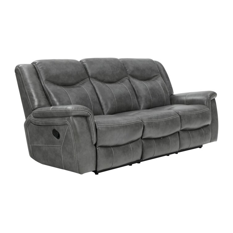 Leather recliner 2024 sofa dfs